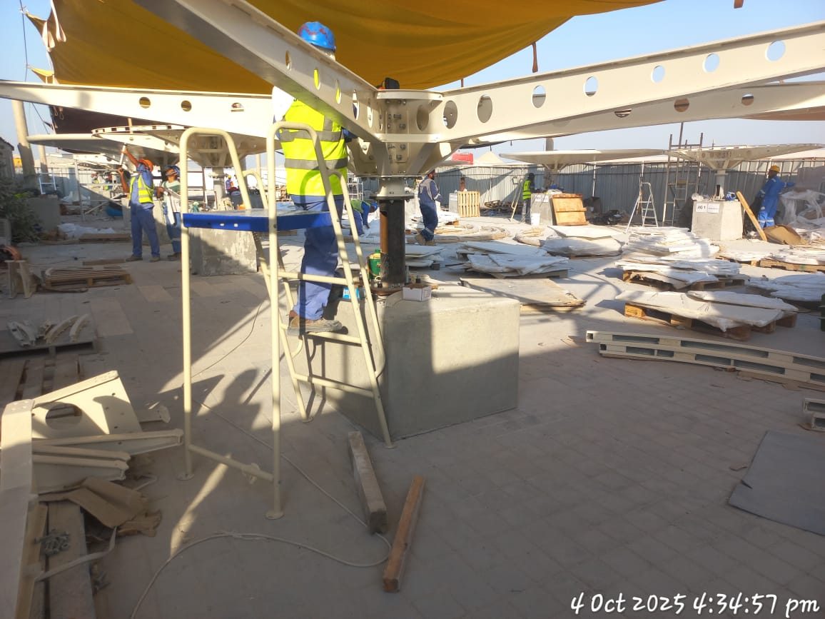 AL NIMRA site works in progress — photograph 11