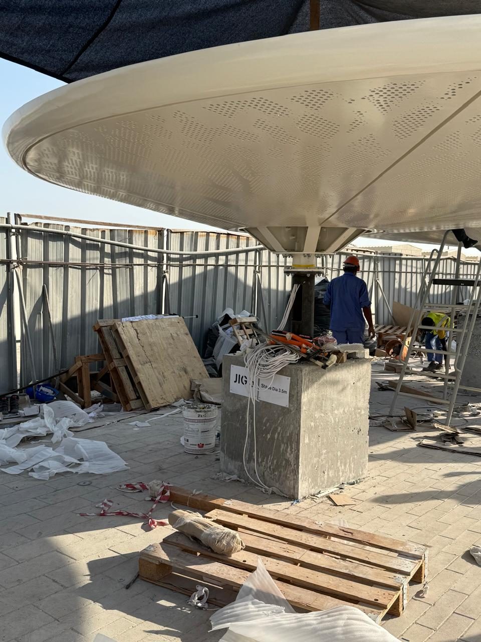 AL NIMRA site works in progress — photograph 14