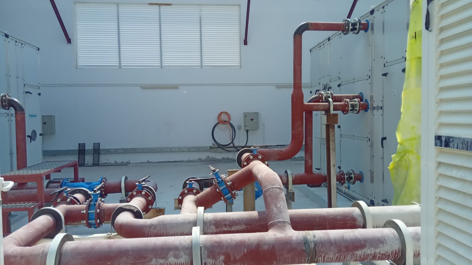 Chilled water pipework and cooling plant installed by AL NIMRA — photograph 10