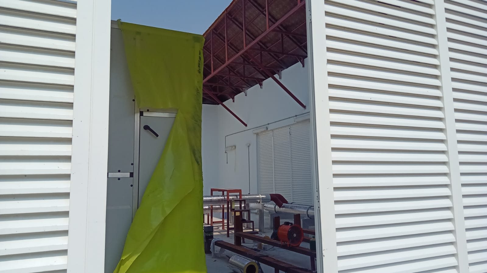 Chilled water pipework and cooling plant installed by AL NIMRA — photograph 26